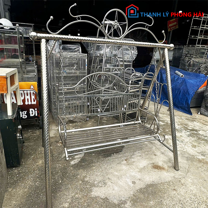 xich-du-inox-1m6-kieu-dang-thanh-lich-cu-3 Xích Đu Inox 1m6 Kiểu Dáng Thanh Lịch Cũ