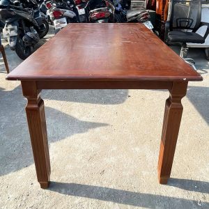 Bàn Ăn Gỗ 1m34 Kiểu Cổ Điển Cũ