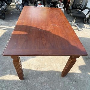 Bàn Ăn Gỗ 1m34 Kiểu Cổ Điển Cũ