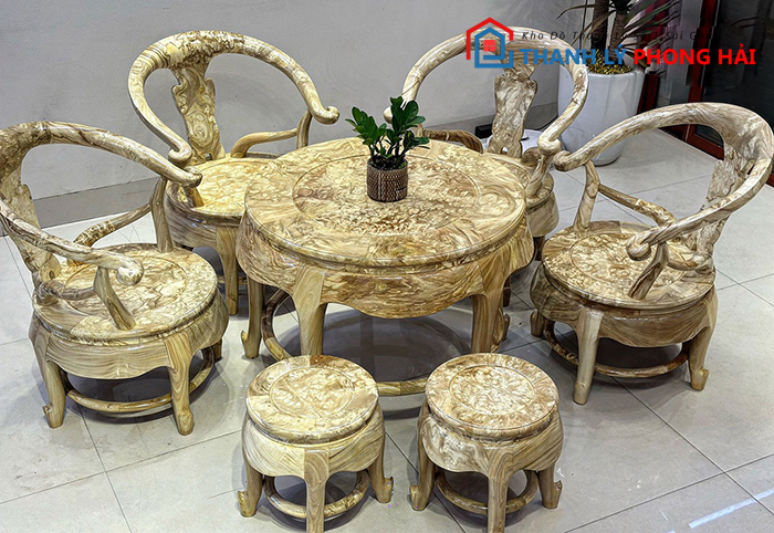 ban-ghe-go-nu Gỗ Nu Nghiến Là Gì? Phân Loại & Đặc Điểm Nhận Biết