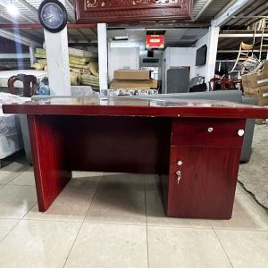 Bàn Giám Đốc 1m4 Gỗ Có Tủ Hồ Sơ Cũ