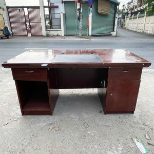 Bàn Giám Đốc Gỗ 1m6 Cũ Bề Thế