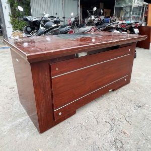 Bàn Giám Đốc Gỗ 1m6 Cũ Bề Thế