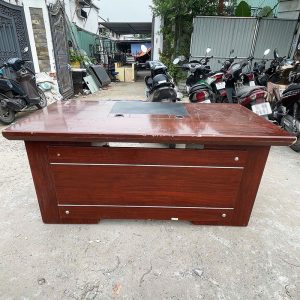 Bàn Giám Đốc Gỗ 1m6 Cũ Bề Thế