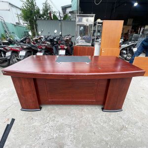 Bàn Giám Đốc Gỗ 1m8 Có Bửng Cũ