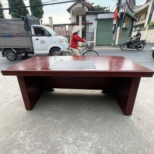 Bàn Giám Đốc Gỗ 1m8 Có Bửng Cũ