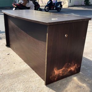 Bàn Giám Đốc Gỗ Có Bửng 1m5 Cũ