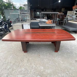 Bàn Họp Gỗ 2m35 Kiểu Cổ Điển Cũ