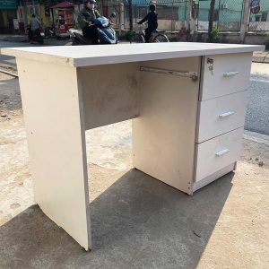 Bàn Làm Việc 1m2 MDF Kèm Tủ Hồ Sơ Cũ