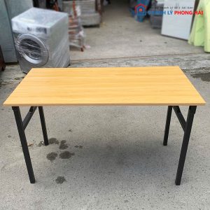 Bàn Làm Việc Chân Gấp Mặt Gỗ Cũ (Nhiều Mẫu)