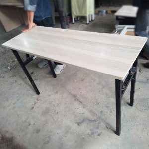 Bàn Làm Việc Chân Gấp Mặt Gỗ Cũ (Nhiều Mẫu)