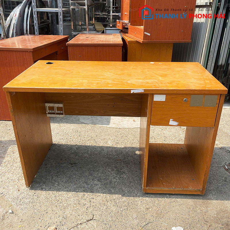 ban-lam-viec-go-cong-nghiep-1m2-cu-3 Bàn Làm Việc Gỗ Công Nghiệp 1m2 Cũ