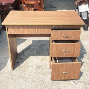 Bàn Làm Việc Gỗ MDF Có Hộc 1m Cũ