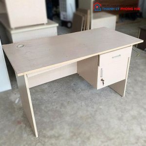 Bàn Làm Việc Gỗ MDF Kèm Tủ Treo Cũ (Nhiều Size)