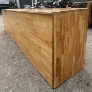 Bàn Làm Việc Nhóm 2m6 Gỗ Cao Su Cũ