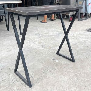 Bàn Mặt Gỗ Chân Chữ X 80cm