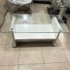 Bàn Sofa Mặt Kính 2 Tầng 1m Cũ