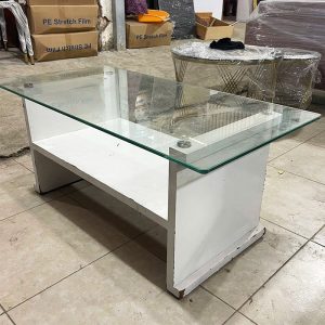 Bàn Sofa Mặt Kính 2 Tầng 1m Cũ