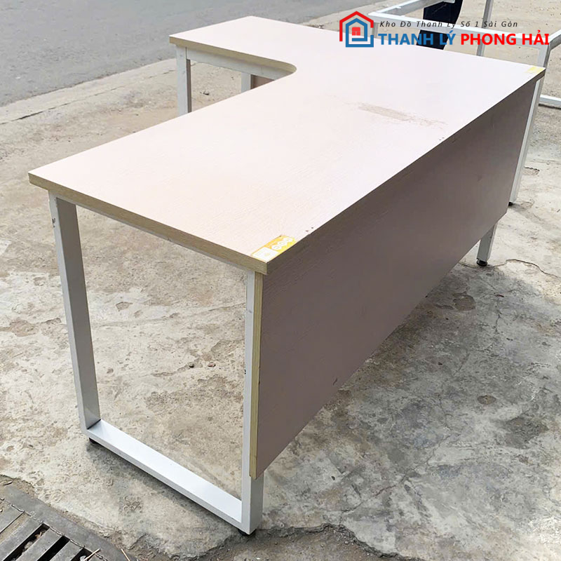 ban-truong-phong-goc-l-kem-bung-1 Bàn Trưởng Phòng Góc L Kèm Bửng 1m6 Cũ