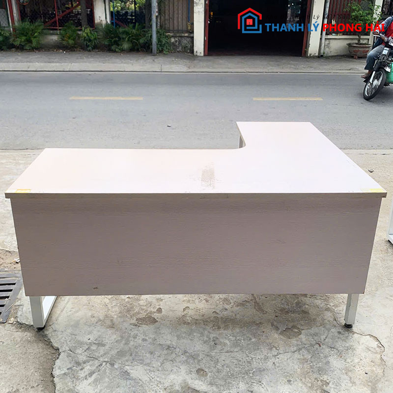 ban-truong-phong-goc-l-kem-bung-3 Bàn Trưởng Phòng Góc L Kèm Bửng 1m6 Cũ