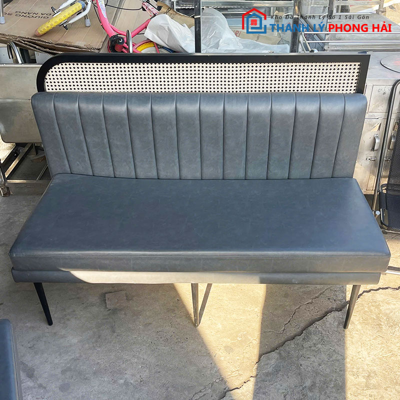 bang-ghe-cafe-boc-da-1m4-cu-2 Băng Ghế Cafe Bọc Da 1m4 Cũ