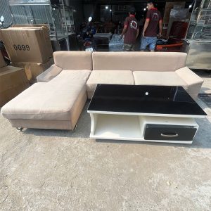 Bộ Sofa Góc L 2m7 Kèm Bàn Cũ