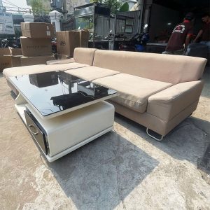 Bộ Sofa Góc L 2m7 Kèm Bàn Cũ