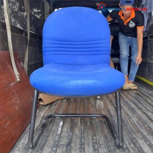 Ghế Chân Quỳ Đệm Nỉ Không Tay Cũ (Nhiều Màu)