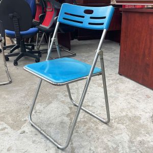 Ghế Chân Sắt Mặt Xanh Cũ