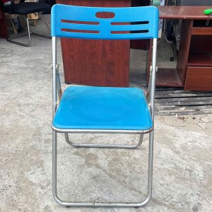 Ghế Chân Sắt Mặt Xanh Cũ