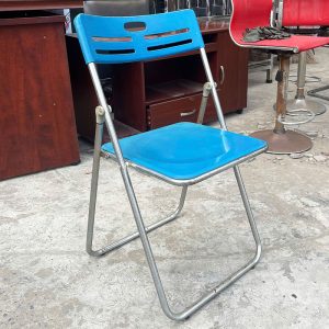 Ghế Chân Sắt Mặt Xanh Cũ