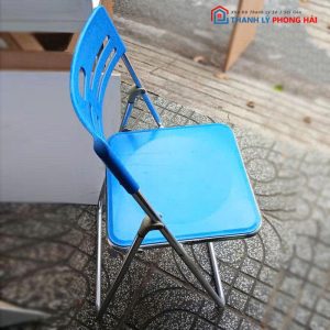Ghế Chân Sắt Mặt Xanh Cũ