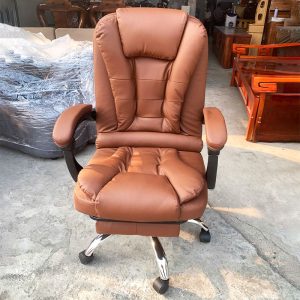 Ghế Giám Đốc Bọc Da Có Gác Chân (Nhiều Màu) Mới 99%