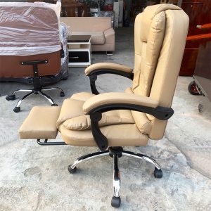 Ghế Giám Đốc Bọc Da Có Gác Chân (Nhiều Màu) Mới 99%