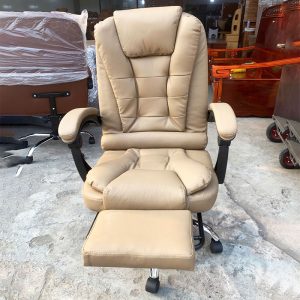 Ghế Giám Đốc Bọc Da Có Gác Chân (Nhiều Màu) Mới 99%