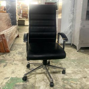 Ghế Xoay Văn Phòng Bọc Da Chân Inox Cũ