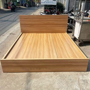 Giường Ngủ Gỗ MDF 1m8 Dáng Bệt Cũ