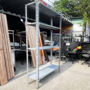 Kệ Sắt V Lỗ 1m2 4 Tầng Cũ