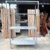 Kệ Sắt V Lỗ 1m2 4 Tầng Cũ