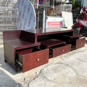 Kệ Tivi Gỗ 1m6 Màu Cánh Gián Cũ