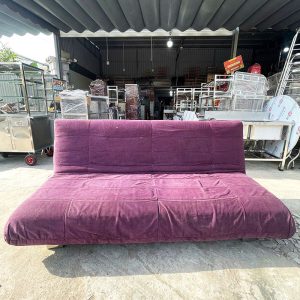 Sofa Bed 1m9 Màu Đỏ Tía Cũ