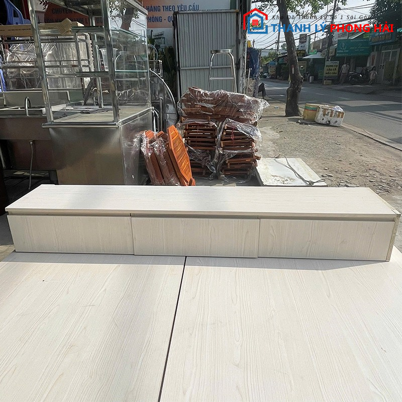 tab-dau-giuong-cu-dang-dai-1m88-go-mdf-2 Tab Đầu Giường Cũ Dạng Dài 1m88 Gỗ MDF