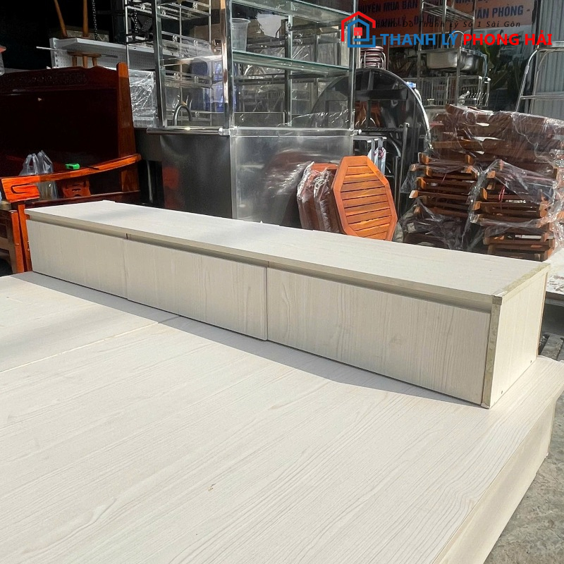 tab-dau-giuong-cu-dang-dai-1m88-go-mdf-3 Tab Đầu Giường Cũ Dạng Dài 1m88 Gỗ MDF