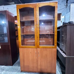 Tủ Hồ Sơ 1m2 Cánh Kính Cũ (Nhiều Màu)