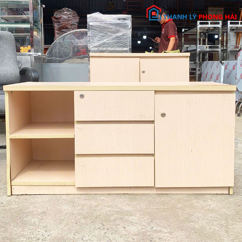 tu-ho-so-1m2-nhieu-ngan-cu-go-mdf-1 Tủ Hồ Sơ 1m2 Nhiều Ngăn Cũ Gỗ MDF