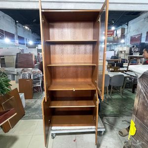 Tủ Hồ Sơ Cánh Kính 90cm Cũ