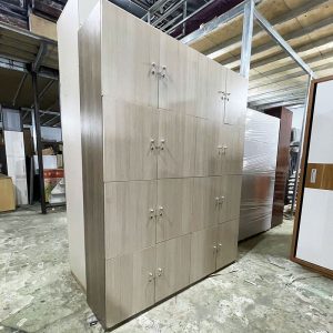 Tủ Locker MDF Nhiều Ngăn 1m6 Cũ