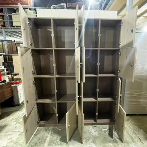 Tủ Locker MDF Nhiều Ngăn 1m6 Cũ