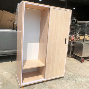 Tủ Quần Áo Nhựa Cửa Lùa 1m24 Mới 99%