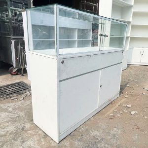Tủ Trưng Bày 1m2 Mặt Kính Cũ